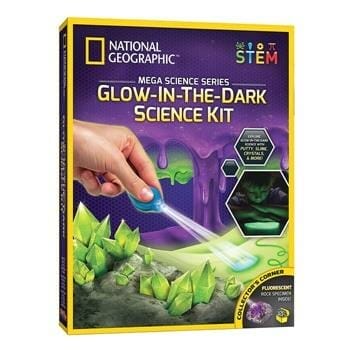 OJAM Online Shopping - National Geographic National Geographic Mega Science Lab: Glow-in-the-Dark Science Kit 26 x 5.5 x 19cm Toys