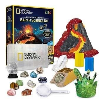 OJAM Online Shopping - National Geographic National Geographic Science Explorations: Mega Earth Science Kit 22 x 8 x 30.5cm Toys