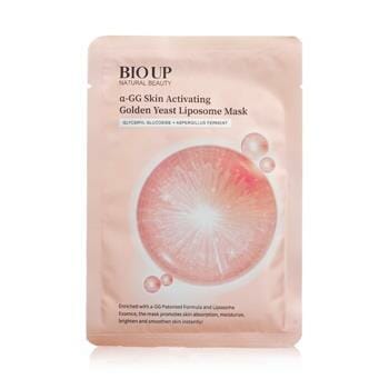 OJAM Online Shopping - Natural Beauty BIO UP a-GG Skin Activating Golden Yeast Liposome Mask 5 x 25ml/0.84oz Skincare