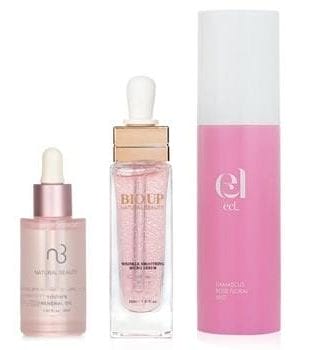 OJAM Online Shopping - Natural Beauty Damask Rose Radiance & Hydrating Bundle (Exp. Date: 30/6/2024) 3pcs Skincare