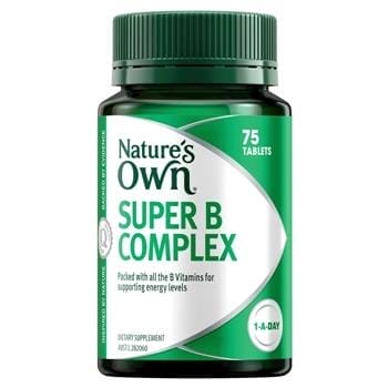 OJAM Online Shopping - Nature's Own [Authorized Sales Agent] Nature's Own Super B Complex - 75 Capsules 75pcs/box Supplements