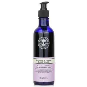 OJAM Online Shopping - Neal's Yard Remedies Geranium & Orange Hand Wash 200ml/6.76oz Skincare