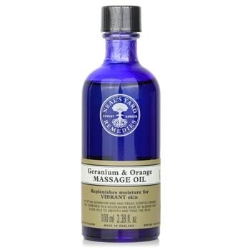 OJAM Online Shopping - Neal's Yard Remedies Geranium & Orange Massage Oil 100ml/3.38oz Skincare