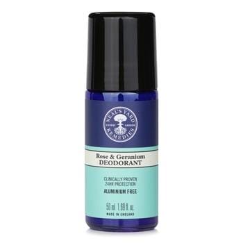 OJAM Online Shopping - Neal's Yard Remedies Rose & Geranium Deodorant 50ml/1.69oz Skincare