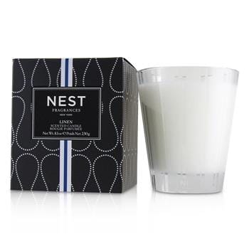 OJAM Online Shopping - Nest Scented Candle - Linen 230g/8.1oz Home Scent