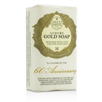 OJAM Online Shopping - Nesti Dante 60 Anniversary Luxury Gold Soap With Gold Leaf (Limited Edition) 250g/8.8oz Skincare