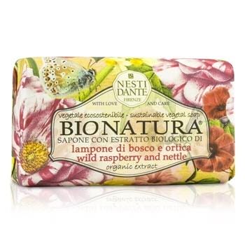 OJAM Online Shopping - Nesti Dante Bio Natura Sustainable Vegetal Soap - Wild Raspberry & Nettle 250g/8.8oz Skincare