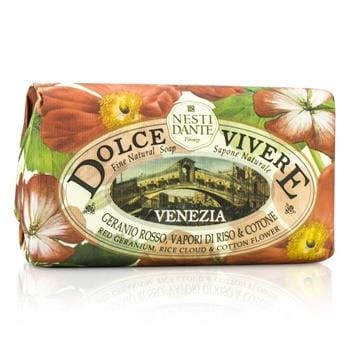 OJAM Online Shopping - Nesti Dante Dolce Vivere Fine Natural Soap - Venezia - Red Geranium