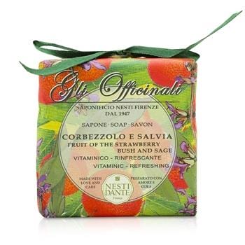 OJAM Online Shopping - Nesti Dante Gli Officinali Soap - Fruit Of The Strawberry Bush & Sage - Vitaminic & Refreshing 200g/7oz Skincare