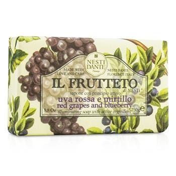 OJAM Online Shopping - Nesti Dante Il Frutteto Illuminating Soap - Red Grapes & Blueberry 250g/8.8oz Skincare