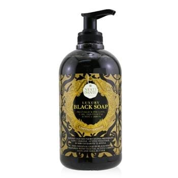 OJAM Online Shopping - Nesti Dante Luxury Liquid Black Soap With Vegetal Active Carbon (Limited Edition) 500ml/16.9oz Skincare