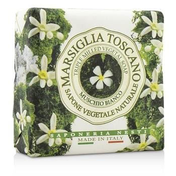 OJAM Online Shopping - Nesti Dante Marsiglia Toscano Triple Milled Vegetal Soap - Muschio Bianco 200g/7oz Skincare