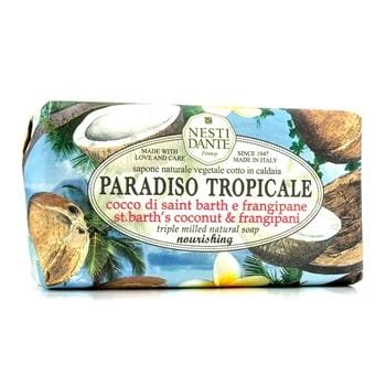 OJAM Online Shopping - Nesti Dante Paradiso Tropicale Triple Milled Natural Soap - St. Barth's Coconut & Frangipani 250g/8.8oz Skincare