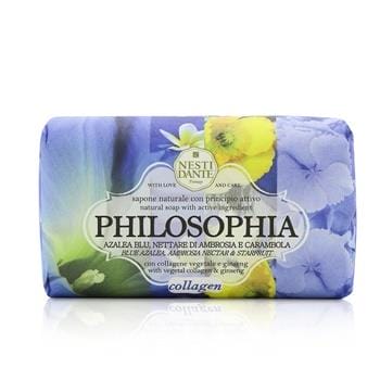 OJAM Online Shopping - Nesti Dante Philosophia Natural Soap - Collagen - Blue Azalea