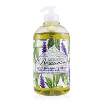 OJAM Online Shopping - Nesti Dante Romantica Exhilarating Hand & Face Soap With Verbena Officinalis - Lavender And Verbena 500ml/16.9oz Skincare