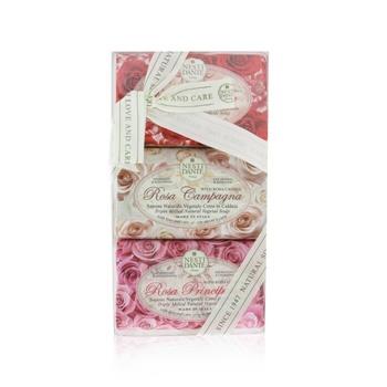 OJAM Online Shopping - Nesti Dante Rosa Soap Set (Le Rose Collection) #Rosa Sensuale