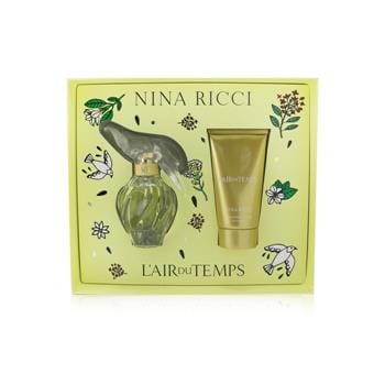 OJAM Online Shopping - Nina Ricci L'Air Du Temps Coffret: Eau De Toilette Spray 50ml/1.7oz + Body Lotion 75ml/2.5oz 2pcs Ladies Fragrance