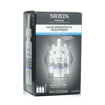 OJAM Online Shopping - Nioxin Minoxidil 5% Hair Regrowth Treatment Extra Strength For Men 3x60ml/2oz Hair Care