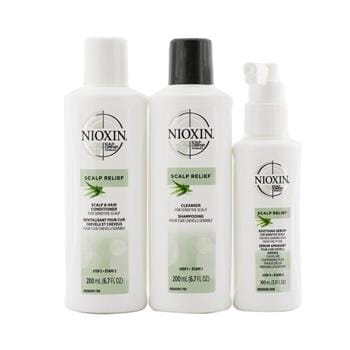 OJAM Online Shopping - Nioxin Scalp Relief System Kit - For Sensitive Scalp 3pcs Hair Care