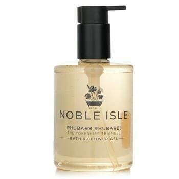 OJAM Online Shopping - Noble Isle Rhubarb Rhubarb Bath & Shower Gel 250ml/8.45oz Ladies Fragrance