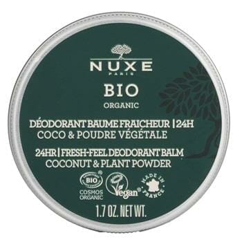 OJAM Online Shopping - Nuxe Bio Organic Fresh Feel Deodorant Balm (Coconut & Plant Powder) 50g/1.7oz Skincare