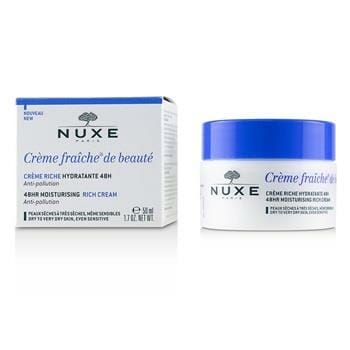 OJAM Online Shopping - Nuxe Creme Fraiche De Beaute 48HR Moisturising Rich Cream - For Dry To Very Skin