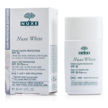 OJAM Online Shopping - Nuxe Nuxe White Daily UV Protector SPF 30 (For All Skin Types & Sensitive Skin) 30ml/1oz Skincare