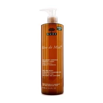 OJAM Online Shopping - Nuxe Reve De Miel Face & Body Ultra-Rich Cleansing Gel (Dry & Sensitive Skin) 400ml/13.5oz Skincare