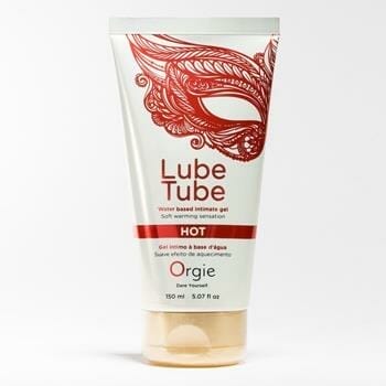 OJAM Online Shopping - ORGIE Lube Tube Hot Warming Water Based Lubricant 150ml/5.07oz Sexual Wellness