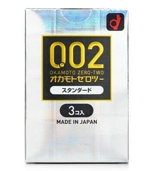 OJAM Online Shopping - Okamoto 0.02 Excellent Condom 3pcs 3pcs/box Sexual Wellness