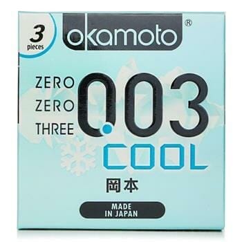 OJAM Online Shopping - Okamoto 0.03 Cool Condom 3pcs 3pcs/box Sexual Wellness