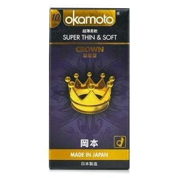 OJAM Online Shopping - Okamoto Crown Condom 10pcs 10pcs/box Sexual Wellness