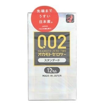 OJAM Online Shopping - Okamoto Okamoto 0.02 Zero Two Condom (Standard) 12pcs 12pcs/box Health