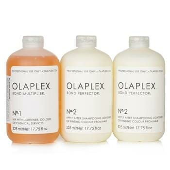 OJAM Online Shopping - Olaplex Salon Intro Kit: No. 1 Bond Multiplier 525ml + No. 2 Bond Perfector 525ml x2 3pcs Hair Care