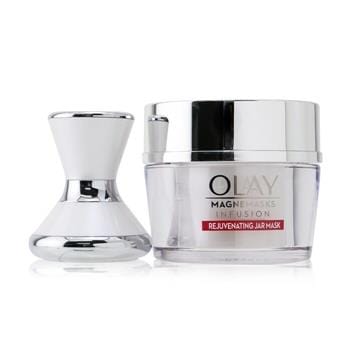 OJAM Online Shopping - Olay Magnemasks Infusion Rejuvenating Starter Kit - For Fine Lines & Lack Of Firmness :  1x Magnectic Infusfer + 1x Rejuvenating 2pcs Skincare