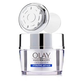 OJAM Online Shopping - Olay Magnemasks Infustion Hydrating Starter Kit - For Dryness & Roughness : 1x Magnetic Infuser + 1x Hydrating Jar Mask 50g 2pcs Skincare