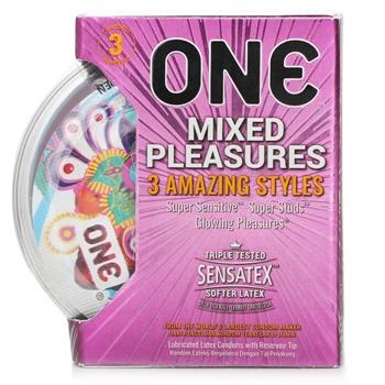 OJAM Online Shopping - One Mixed Pleasures Condom 3pcs 3pcs/box Health