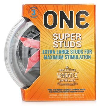 OJAM Online Shopping - One Super Studs Condom 3pcs 3pcs/box Health