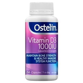 OJAM Online Shopping - Ostelin [Authorized Sales Agent] Ostelin Vitamin D3 1000IU - 250 Capsules 250pcs/box Supplements