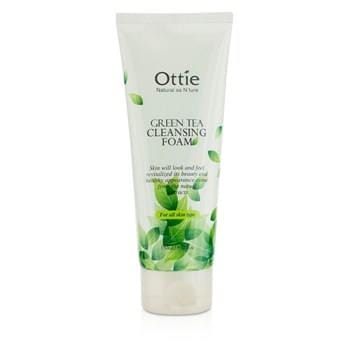 OJAM Online Shopping - Ottie Green Tea Cleansing Foam 150ml/5.07oz Skincare