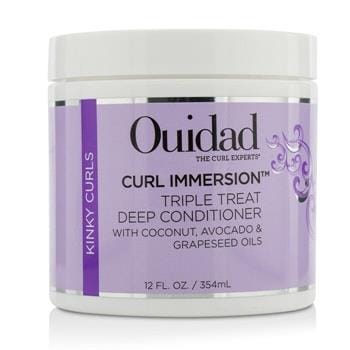 OJAM Online Shopping - Ouidad Curl Immersion Triple Treat Deep Conditioner (Kinky Curls) 354ml/12oz Hair Care