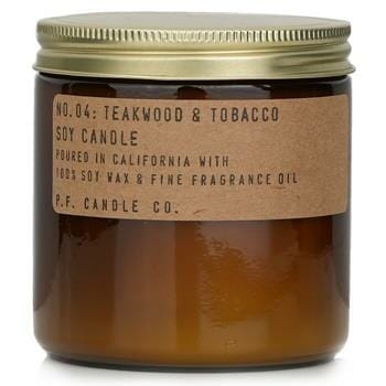 OJAM Online Shopping - P.F. Candle Co. Soy Candle - Teakwood & Tobacco 354g/12.5oz Home Scent