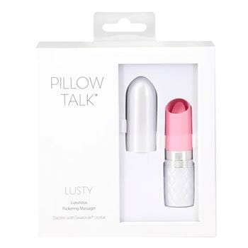 OJAM Online Shopping - PILLOW TALK Lusty Lipstick Vibrator - # Pink 1pc Sexual Wellness