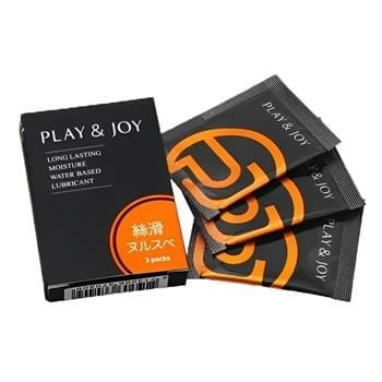 OJAM Online Shopping - PLAY & JOY Silky Water Based Lubricant 3g x 3 Pack 3g x 3 Sexual Wellness