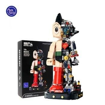 OJAM Online Shopping - Pantasy Astro Boy Mechanical Clear Building Bricks Set 15*14*32cm Toys