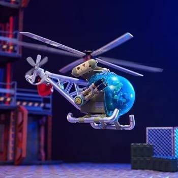 OJAM Online Shopping - Pantasy Metal Slug 3 Series Helicopter Building Bricks Set 28*11*17cm Toys