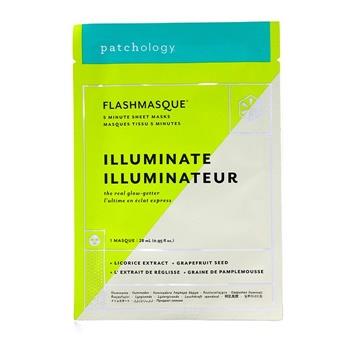 OJAM Online Shopping - Patchology FlashMasque 5 Minute Sheet Mask - Illuminate 4x28ml/0.95oz Skincare