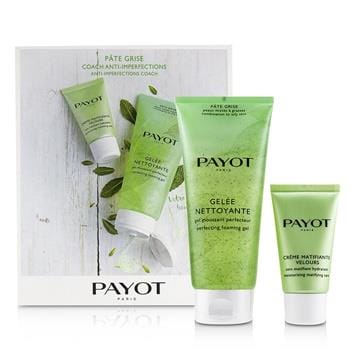 OJAM Online Shopping - Payot Pate Grise Anti-Imperfections Coach Kit : 1x Foaming Gel 200ml + 1x Moisturising Matifying Care 50ml 2pcs Skincare