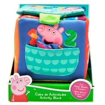 OJAM Online Shopping - Peppa Pig Activity Block 10x10x24cm Toys