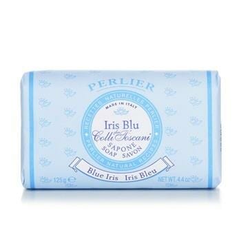 OJAM Online Shopping - Perlier Blue Iris Bar Soap 125g/4.4oz Skincare